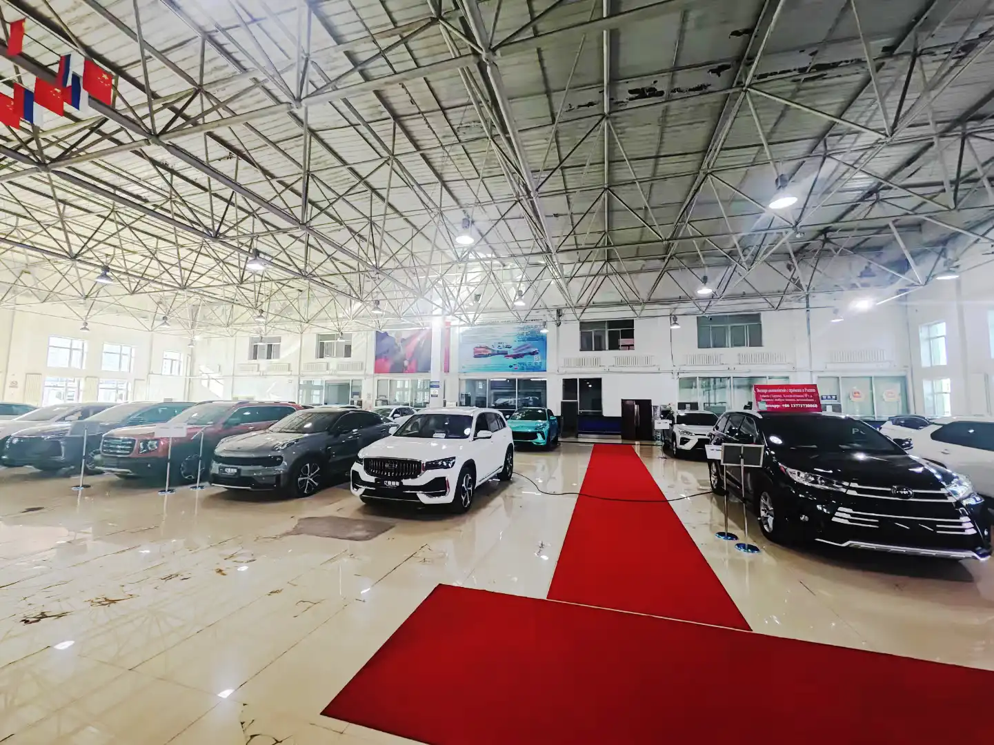 China Used car Showroom in Nigeria