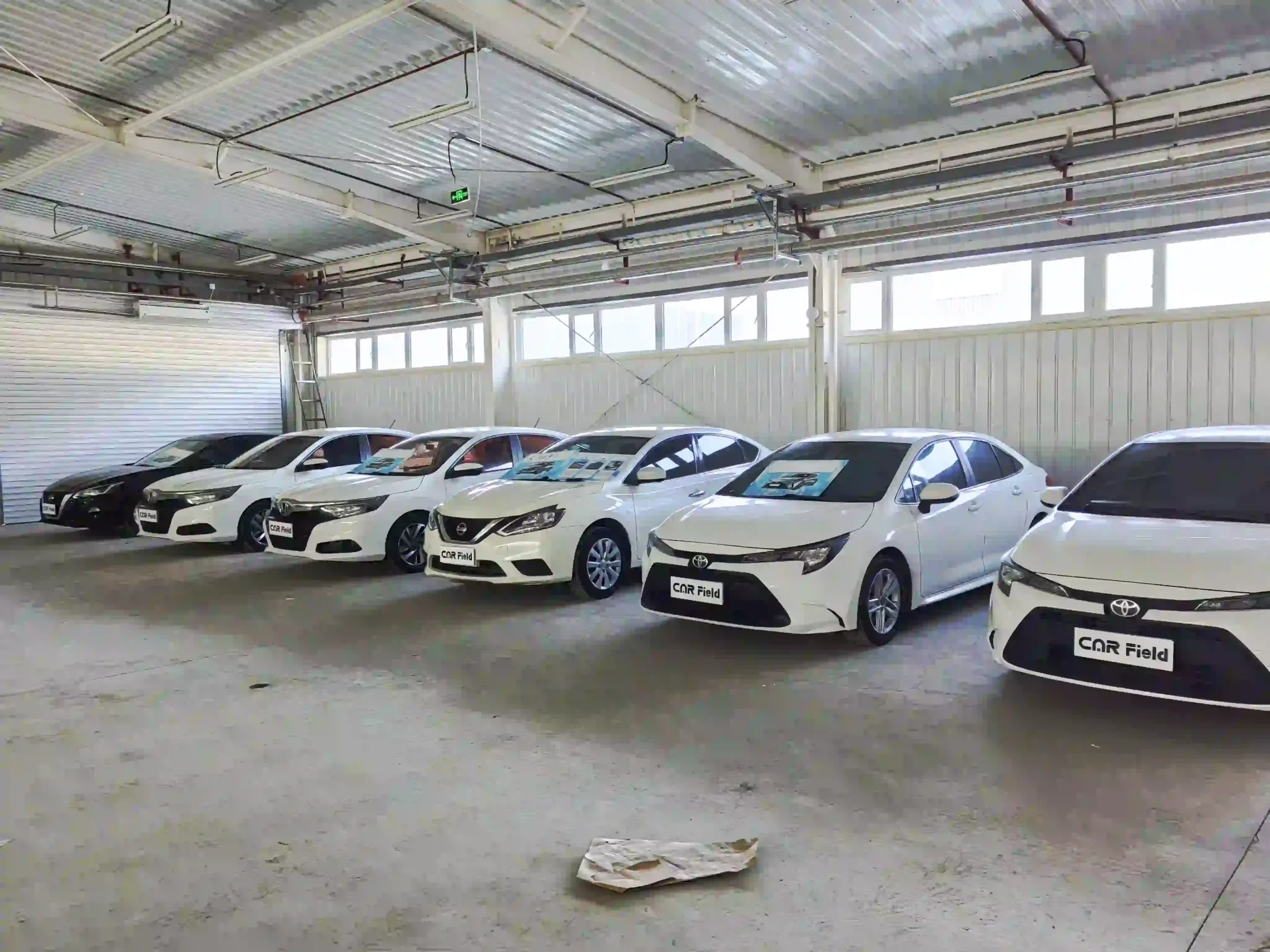 CAR Field China Used car lot in UAE