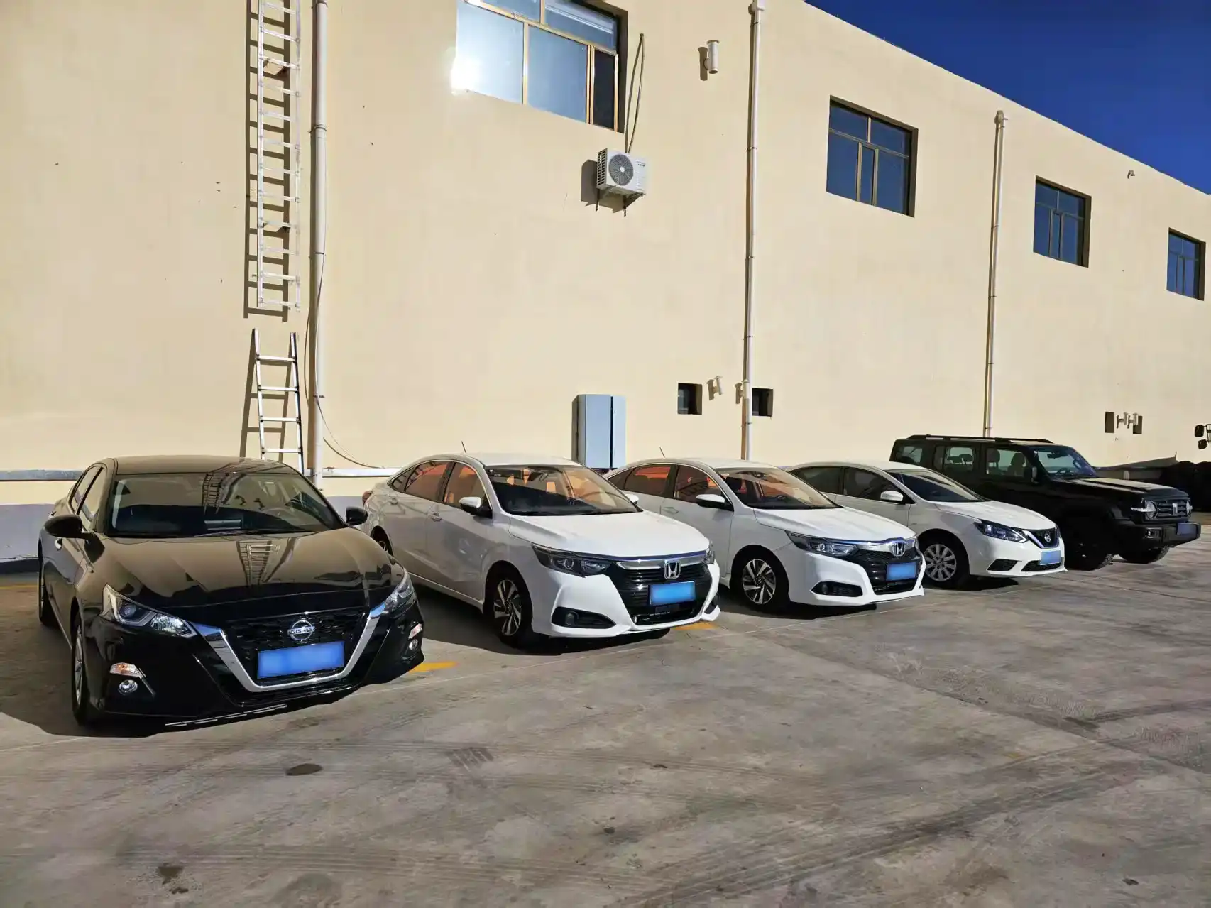 CAR Field China Used car lot in UAE